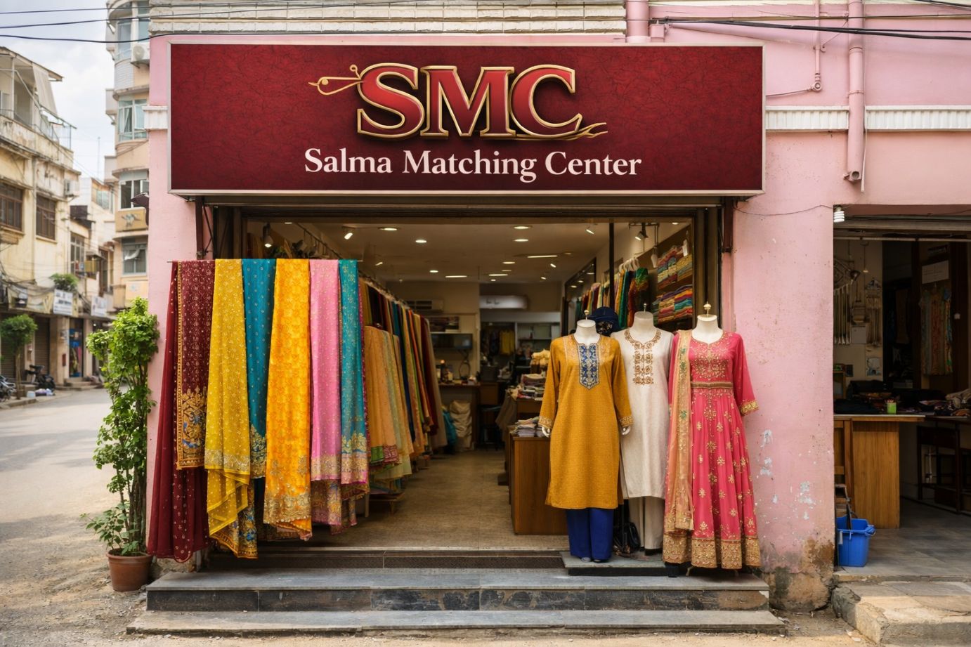 Salma Matching Center Shop Front